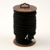 Хлопковая веревка для шибари на катушке черного цвета, длинна 20м. CH-5402
