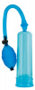 709001-6 - Помпа 20 см, синия (в комплекте набор эрекционных колец, лубрикант)