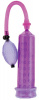709003-4 - Помпа с силиконовой вставкой 23 см, фиолетовая