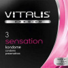 VITALIS №3 Sensation Презервативы с кольцами и точками