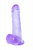 Прозрачный дилдо Intergalactic Oxygen Purple 7084-02lola