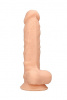 Фаллоимитатор Silicone Dildo With Balls - 17,8 см.