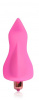 Вибромассажер длина 125 мм, цвет розовый