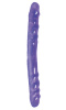 Двойной фаллоимитатор BASIX 16" Purple 430012PD