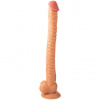 ToyFa RealStick Nude 34,5 см, телесный. Фаллоимитатор реалистичный на присоске