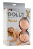 117009 - Кукла надувная Dolls-X Passion, Блондинка. Кибер вставка: вагина-анус.