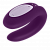ВИБРОМАССАЖЕР ДЛЯ ПАРЫ SATISFYER DOUBLE JOY VIOLET 002408SA