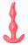 Анальная пробка Bent Anal Plug Pink 5002-01lola