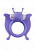 Виброкольцо Butterfly - Purple SH-SLI004