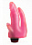 Вибромассажер гелевый розовый двойной 224900ru