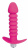 ВТУЛКА АНАЛЬНАЯ С ВИБРАЦИЕЙ L 115 мм D 30x25 мм, цвет ярко-розовый арт. ST-40170-16